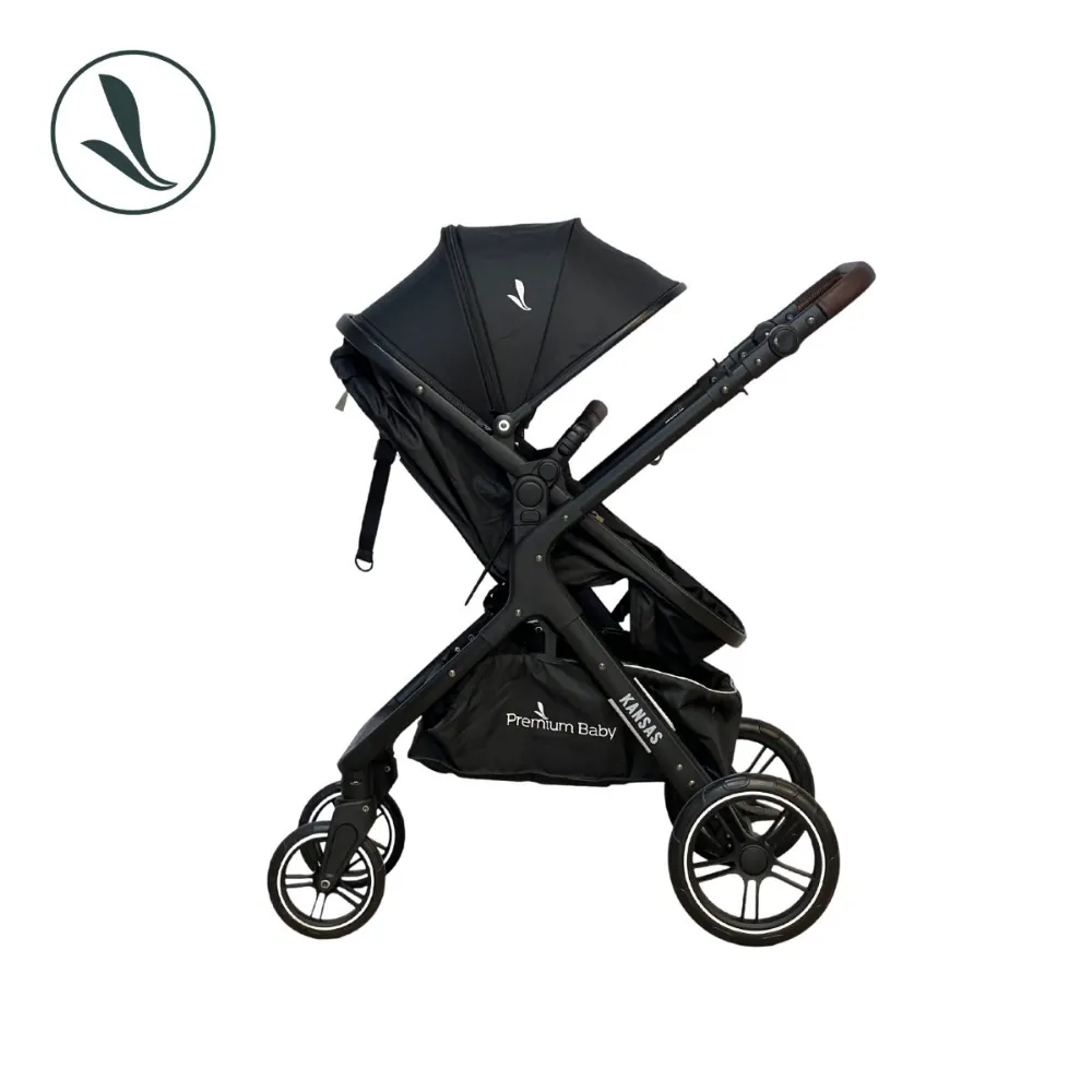 Travel System Kansas Black 3 em 1 — foto 1 de 3